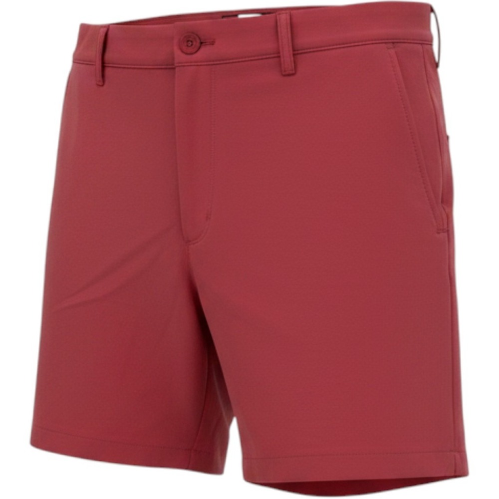 Vineyard Vines Mens Golf Shorts 34 Rose Performance Side Zip Pocket Logo